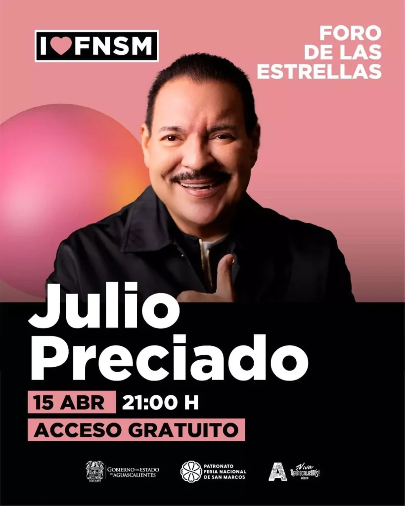 Programa Oficial Foro de las Estrellas 2024 Feria San Marcos