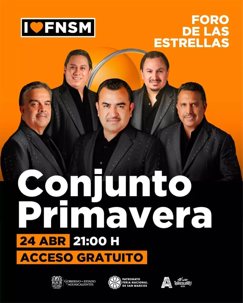 Programa Oficial Foro de las Estrellas 2025 Feria San Marcos