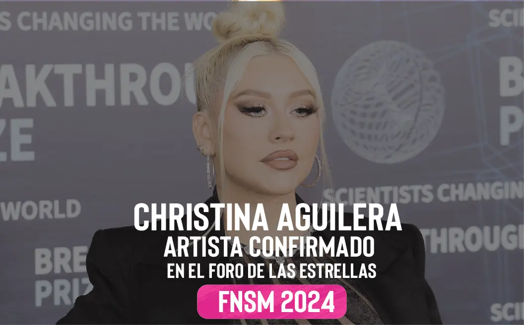 Christina Aguilera en el Foro de las Estrellas 2024