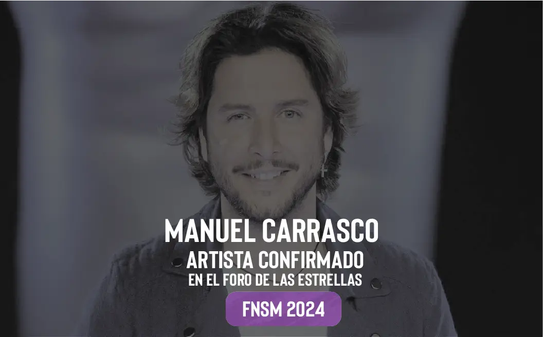 Manuel Carrasco en el Foro de las Estrellas 2024 Feria San Marcos