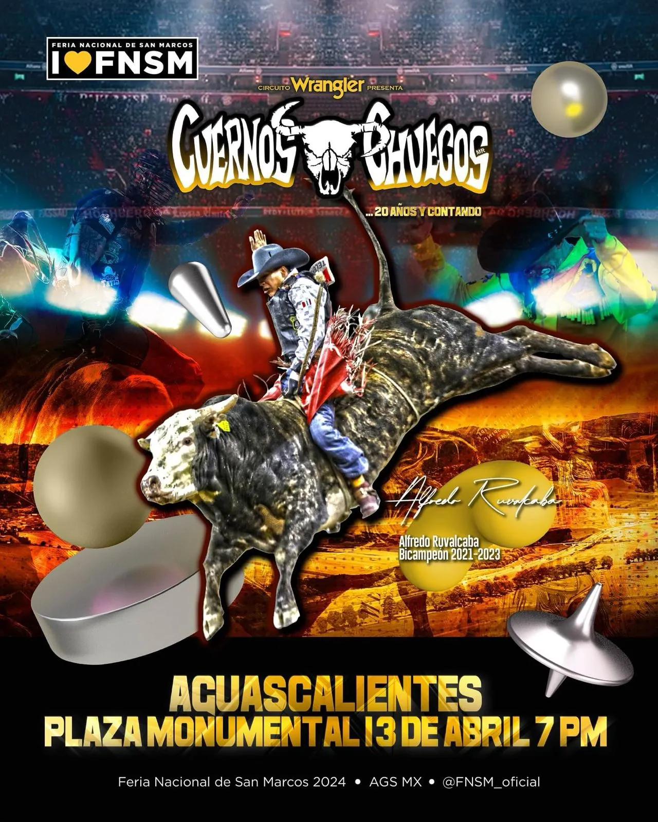Cuernos Chuecos Feria de San Marcos 2024 Feria San Marcos