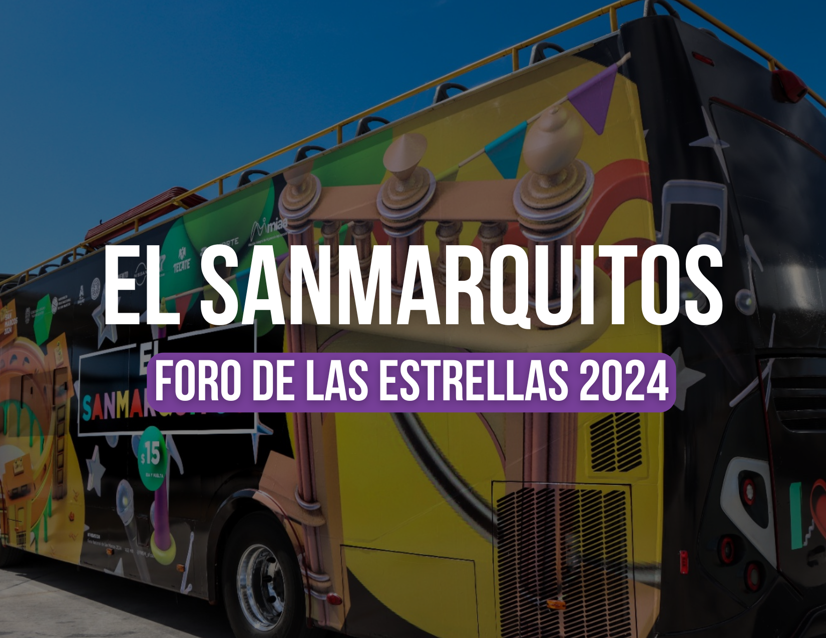 Bus de la Feria de San Marcos 2025 Feria San Marcos