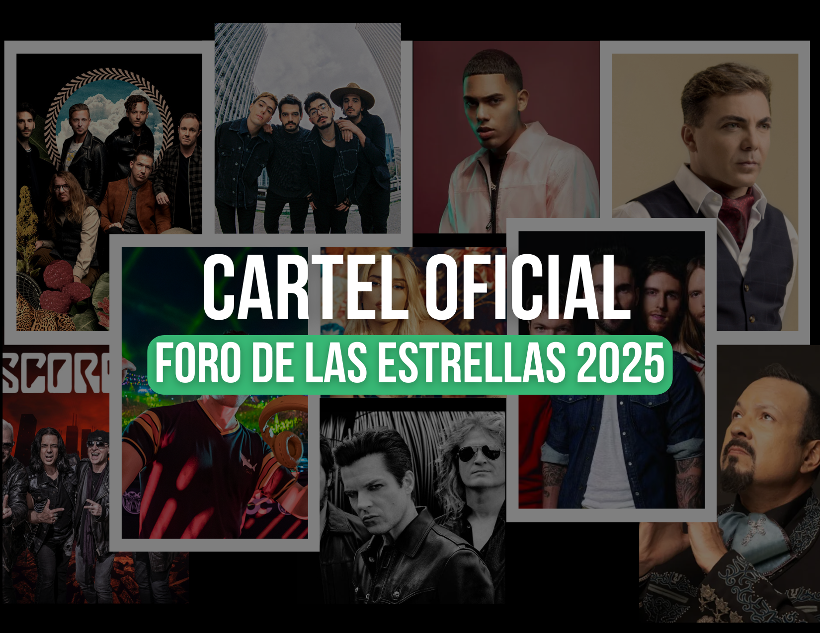Cartel Foro De Las Estrellas Feria Nacional De San Marcos 2025 Feria Fotos Feria 9 .webp